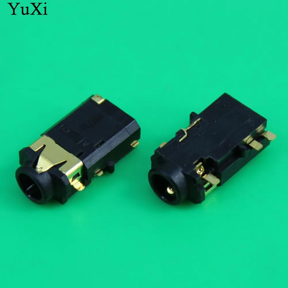 YuXi 6 Pins Mic Socket,Audio Jack, 3.5mm Headphone Port for Lenovo Dell Etc Notebook Audio Connector