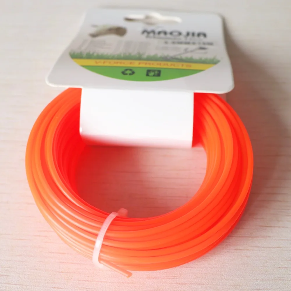 Grass Trimmer Line 2.0mm Diameter 15M round for Brush Cutter Power Nylon Line Grass Cutting