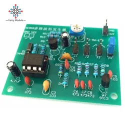 NE555 Multi-Channel Waveform Generator Module Sine Triangle Square Wave DIY Kits