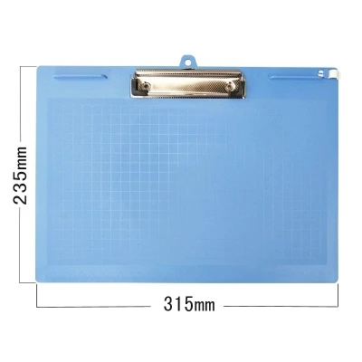 A4 Writing board A4 plastic horizontal writing board