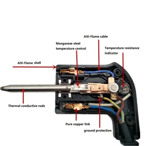Temperaturregelschalter/Pfund Kupplung, Netzkabel, 3 in 1, 2500 W, 110 V, 220 V, 1,5 m, 5 Zahnrad, Hotpot, Zubehörmaschine Hauptgrill 3 in 1 - №1