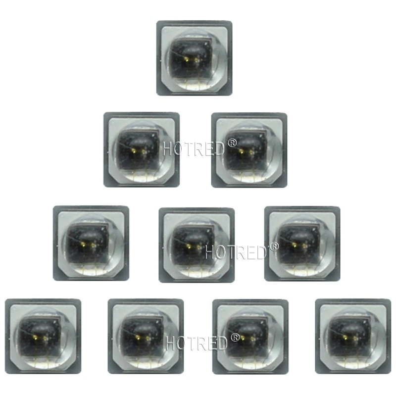 1PCS 3W 3535 IR High Power LED Chips 730Nm 850Nm 940nm 2.2V 3.2V Infrared Emitter Diode COB Beads Night Vision  CCTV Camera