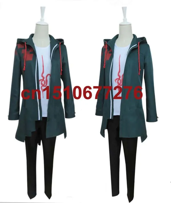 Anime Ronpa Komaeda Nagito T-SHIRT Cosplay Costume Custom Made