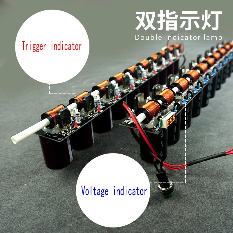 Ten-level electromagnetic gun diy kit / finished product, homemade electromagnetic coil acceleration gun