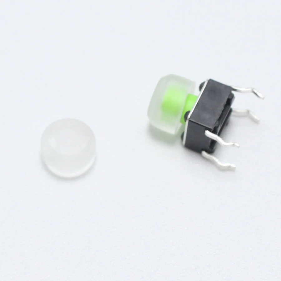 20pcs Transparent Switch Cap for 6*6mm Tact Switch for 6x6mm Micro Push Button Tactile Switchs