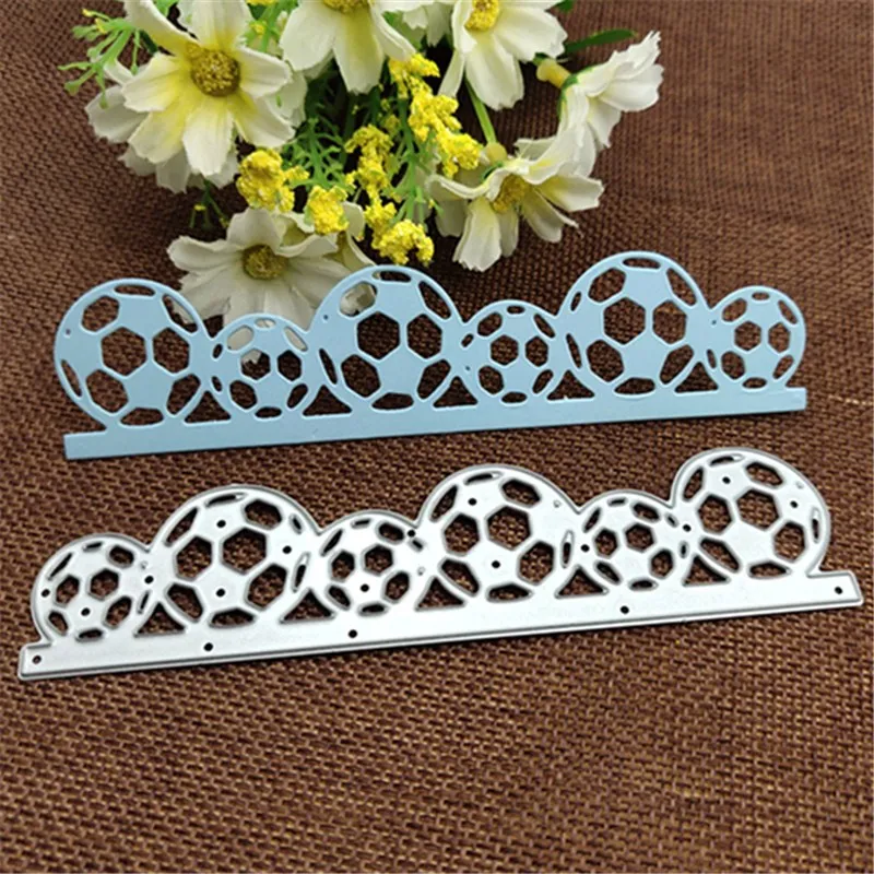 Football border Metal Cutting Dies Stencils for DIY Scrapbooking/photo album Decorative Embossing DIY Paper Cards