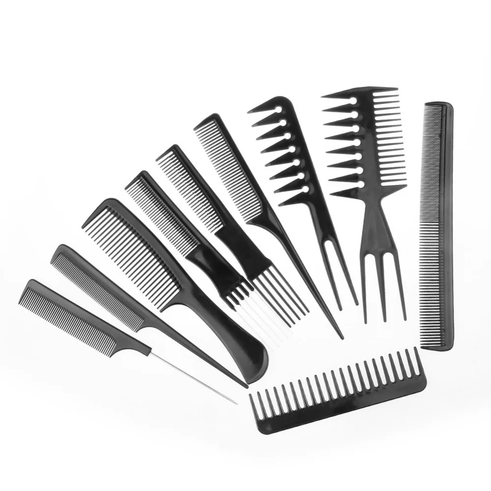 

Wholesale 2000pcs Professional Hair Combs Kits Hair Salon Barber Comb Brushes Anti-static Hairbrush Hair Care Styling Tools Set