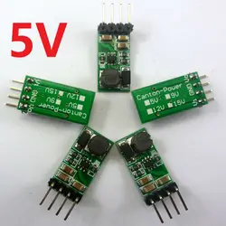 Módulo convertidor de refuerzo DC-DC, 5 uds., 3V, 3,3 V, 3,7 V a 5V para Arduino Raspberry Pi 3 18650, placa de pruebas de regulador de voltaje