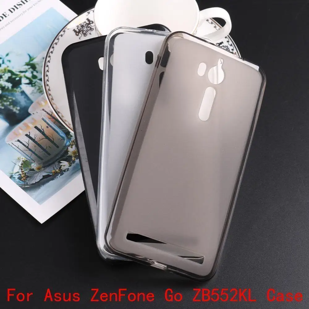 Matte Soft TPU Case For Asus zenfone GO ZB551KL ZB500KL ZB500KG ZB452KG 4.5 Silicone Thin Slim Back Cover