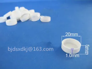 Alumina ceramic crucible / diameter*height=20*5mm/ Special crucible for thermal analysis instrument