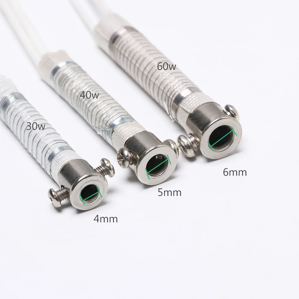 1Pcs High Quality 220V 30W 40W 60W Soldering Iron Core Heating Element Replacement Welding Tool Metalworking Accessory 2022