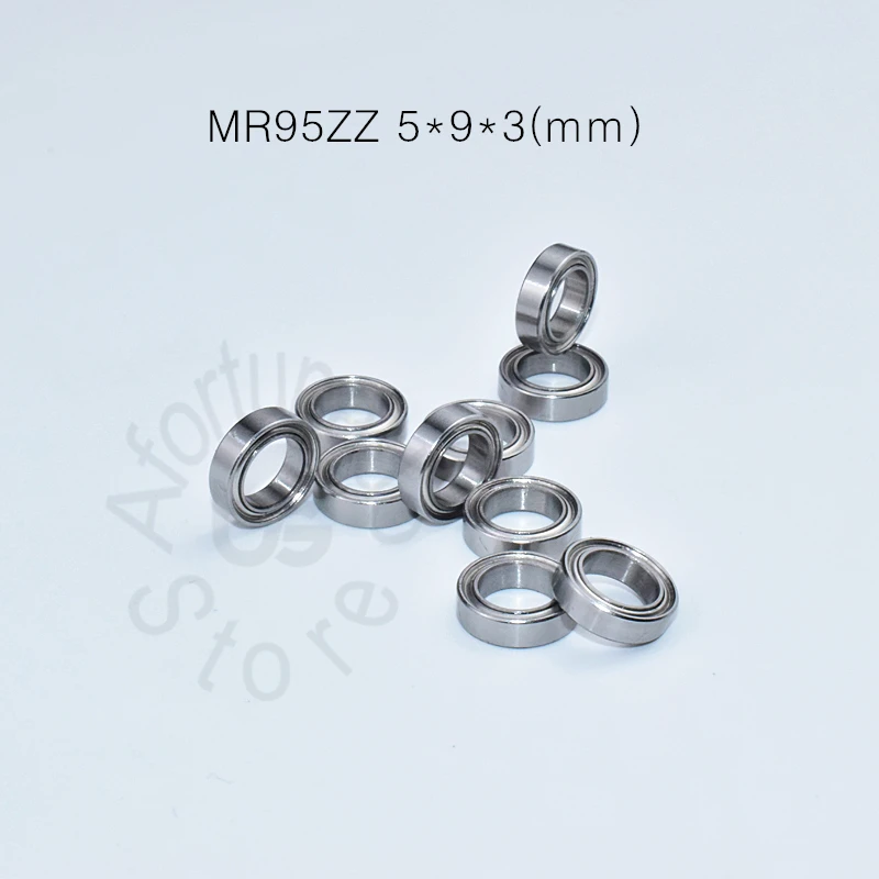 

MR95ZZ 5*9*3(mm) 10piecesfree shipping bearing ABEC-5 Metal Sealed Miniature Mini Bearing MR95 MR95ZZ chrome steel bearing