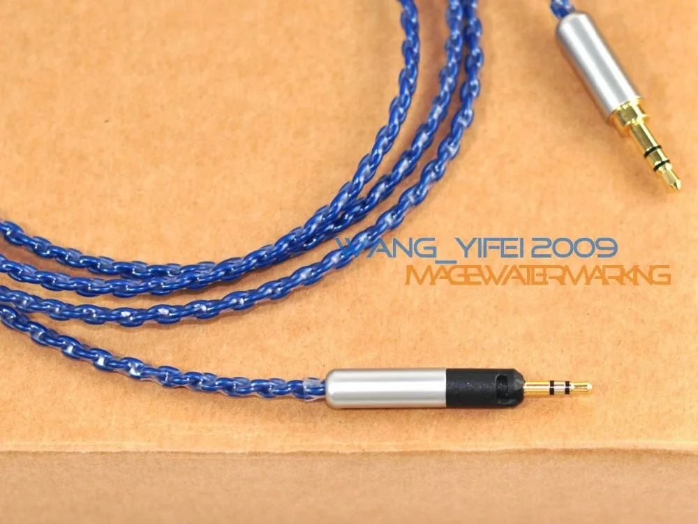 Amazing Handcrafted Upgrade Hifi Cable For Sennheiser HD 598 595 518 558 Headphones OCC Purity Reached 6N