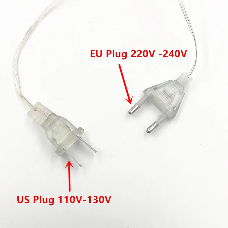 Noel Işıkları 5 M 10 M 20 M 30 M 50 M 100 M Led Dize Peri Işık 8 Modları noel Işıkları Düğün Parti Tatil Için Ev Işıkları