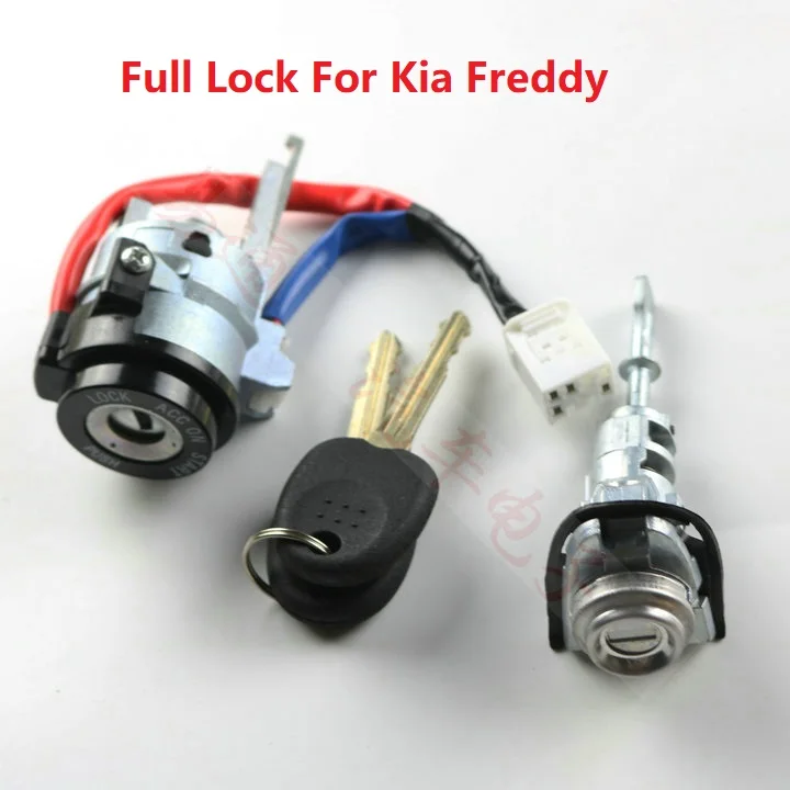 Full car lock For KIA Freddy ignition lock left front door control door lock core