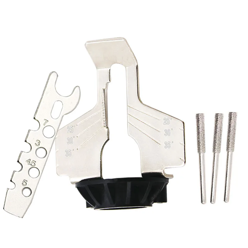 Seghe Affilatura Per Affilare I Coltelli di Fissaggio Guida Adattatore Trapano Trapano Stile Rotante Strumenti di Mini Trapano Utensili elettrici Accessori
