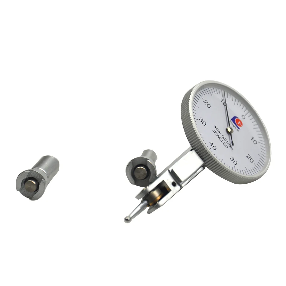 Dial Test Indicator Gauge 0-0.8mm Reloj Comparador Level Indicator Precision 0.01mm Measuring Instruments