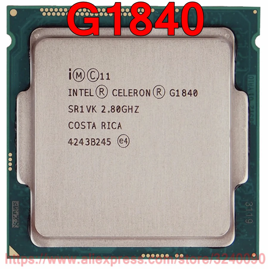 Original Intel CPU Celeron G1840 Processor 2.80GHz 2M Dual-Core Socket 1150 free shipping speedy ship out