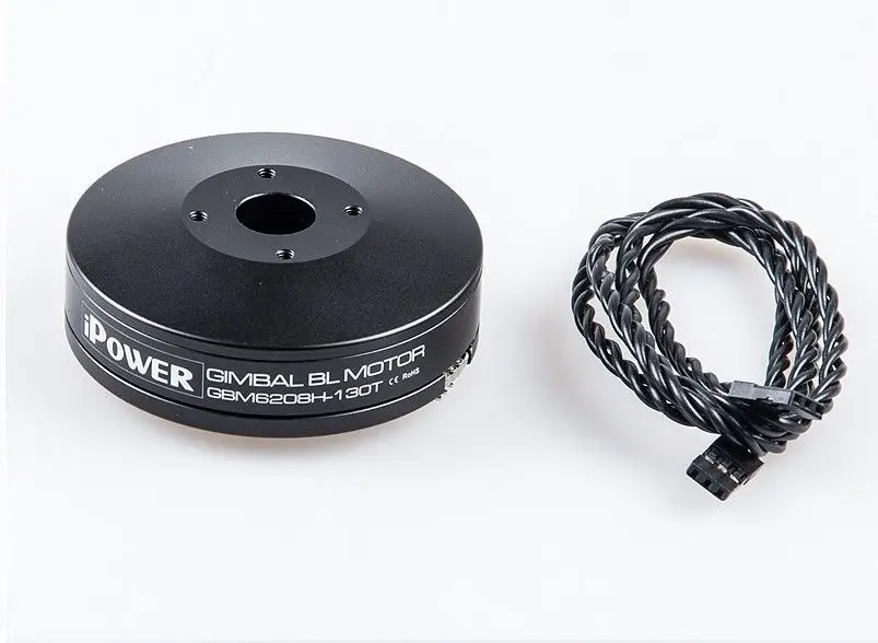 iPower stabilizer Gimbal Brushless Motor GBM6208H-150T Hollow Shaft w/Slipring