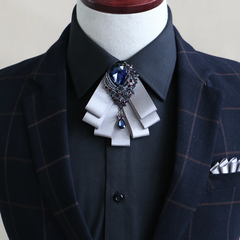 New Free Shipping fashion casual Men's male European style wedding groom groomsman tie dress collar British business women