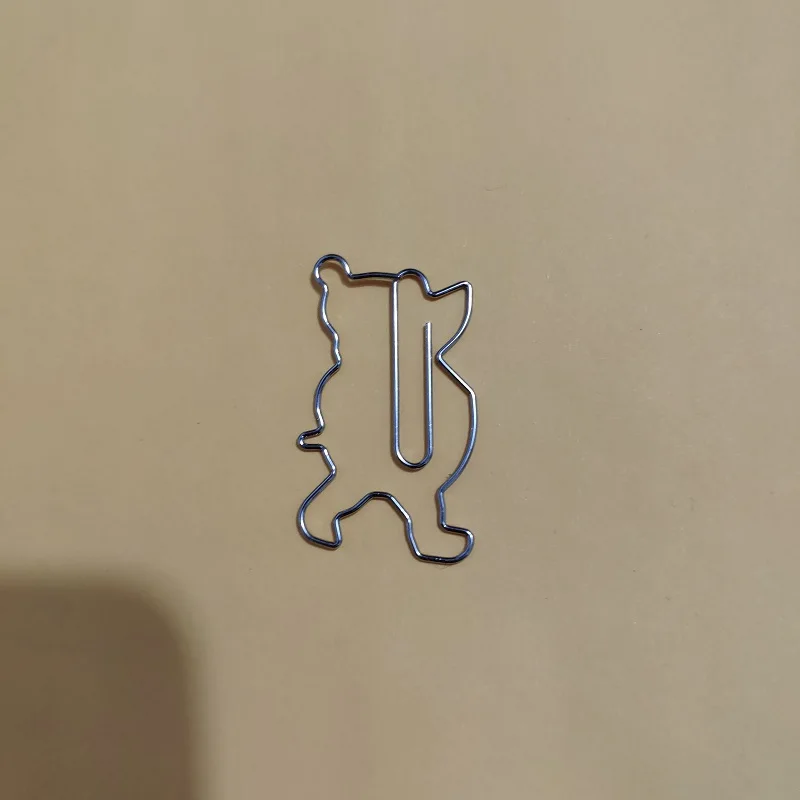 Cute Bear Shaped Paper Clips Decorative Stationery Clips Cute Paper Clips Kawaii Stationery Office clips Cute Office Supplies