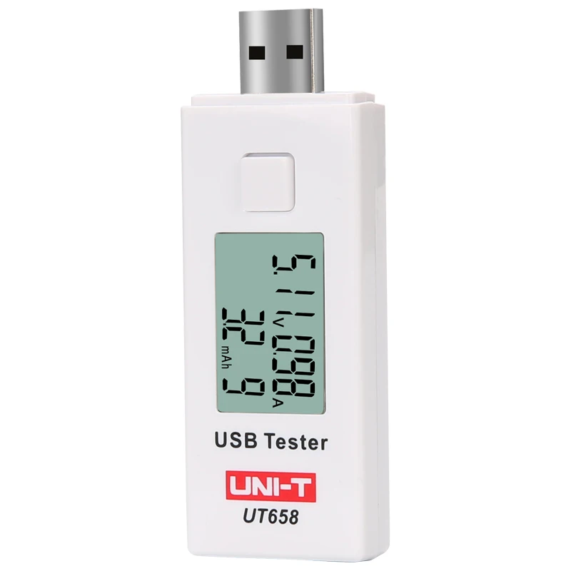 UNI-T UT658 UT658B USB Tester Mobile Phone Notebook Mobile Power Safety Monitor 3.0V-9.0V/0.0A-3.0A