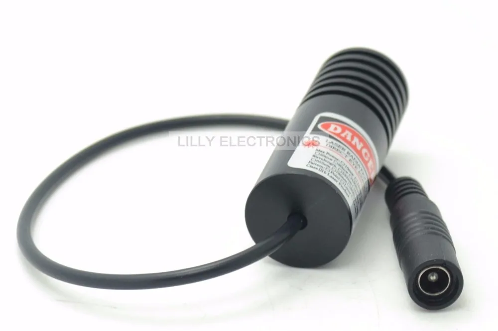 650nm 100mW Red Laser Line Locator Module 22x70mm with EU standard Adapter