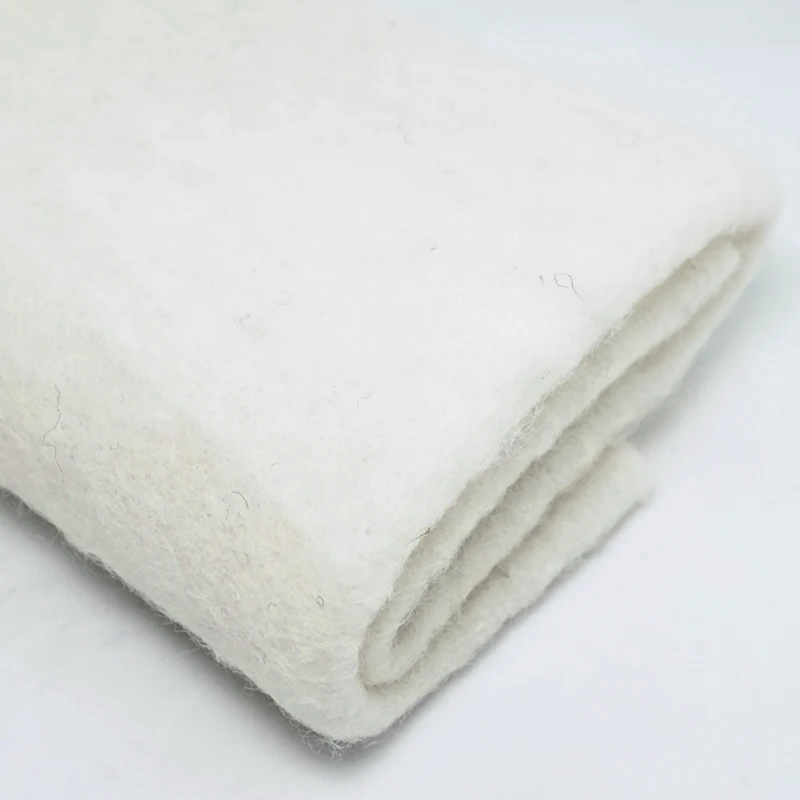 Natural wool Batt /semi-felting wool for needle felt, felting needle ,Spinning  fiber,  Photo props white