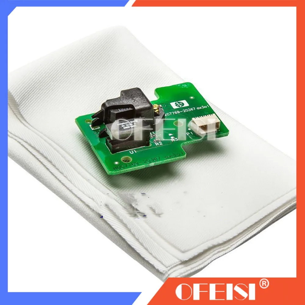 2PC X Drive roller encoder sensor For HP Designjet 500 510 800 815 820 C7769-60384 Disk Encoder sensor card Fixes 81:01