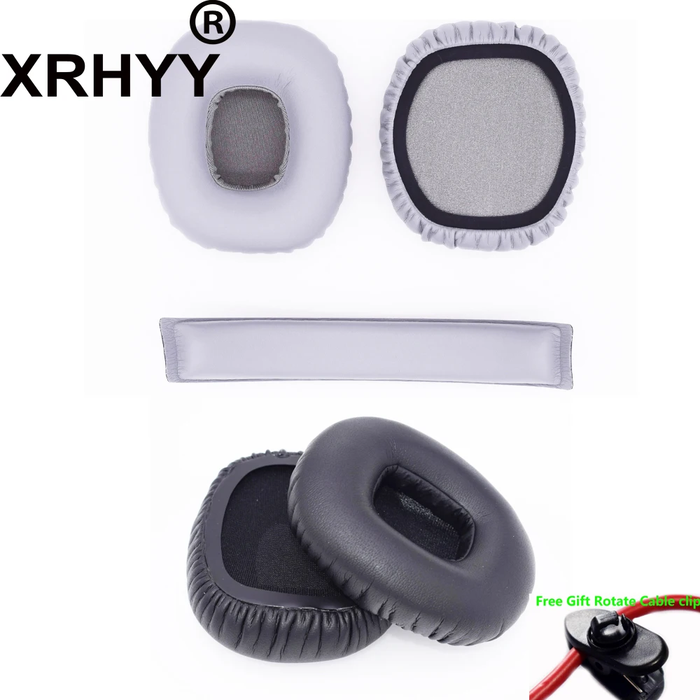 

XRHYY сменная повязка на голову защитная/Подушка на уши подушка для наушников Пена Крышка для JBL J55 J55a J55i наушники (серый и задний)