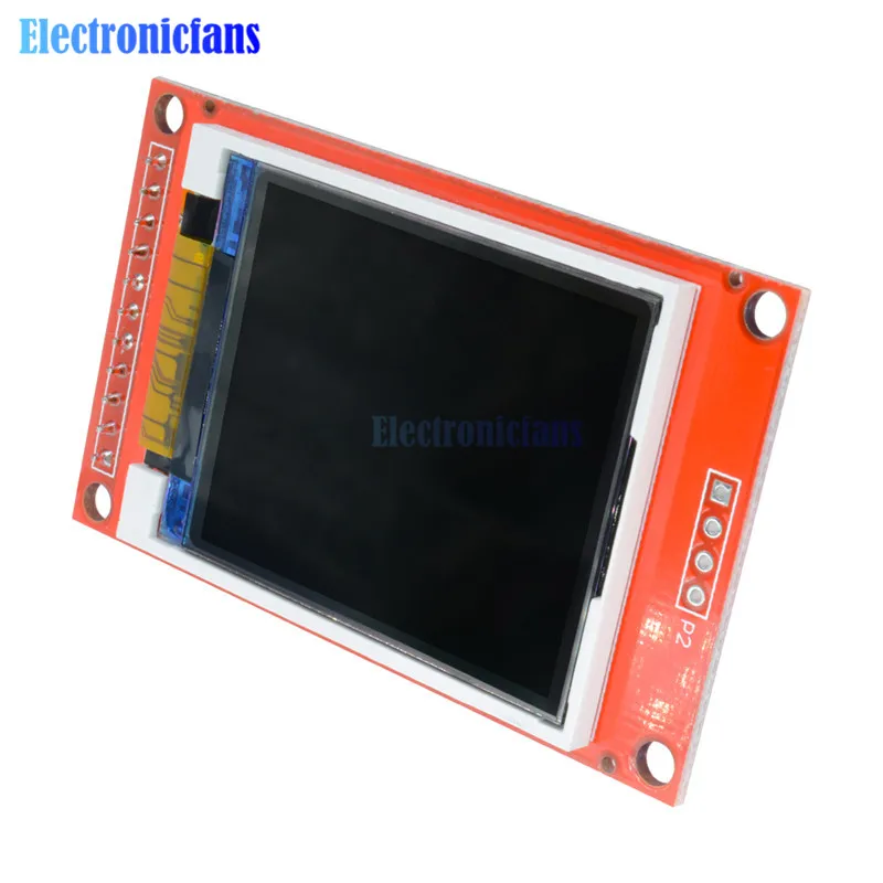 Imagem -03 - Módulo de Exibição Lcd Tft de 1.8 Polegadas Controlador St7735s 1.8x128 51 Avr Stm32 Arm 160 Bit Placa de Drive para Arduino Spi o 11 Pinos