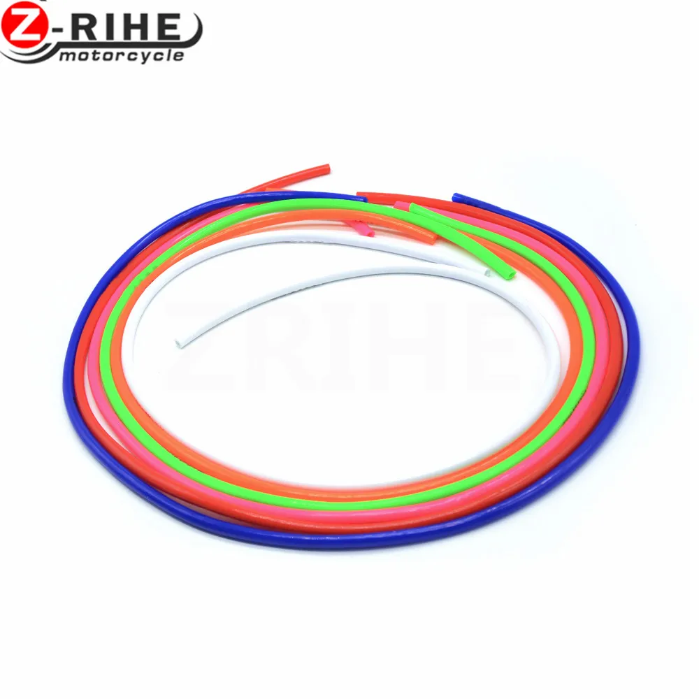 2017  2018 2019 2020 1M Colorful Gas Oil Hose Fuel Line Petrol Tube Pipe For Motorcycle Dirt Pit Bike ATV Promotion Low Price