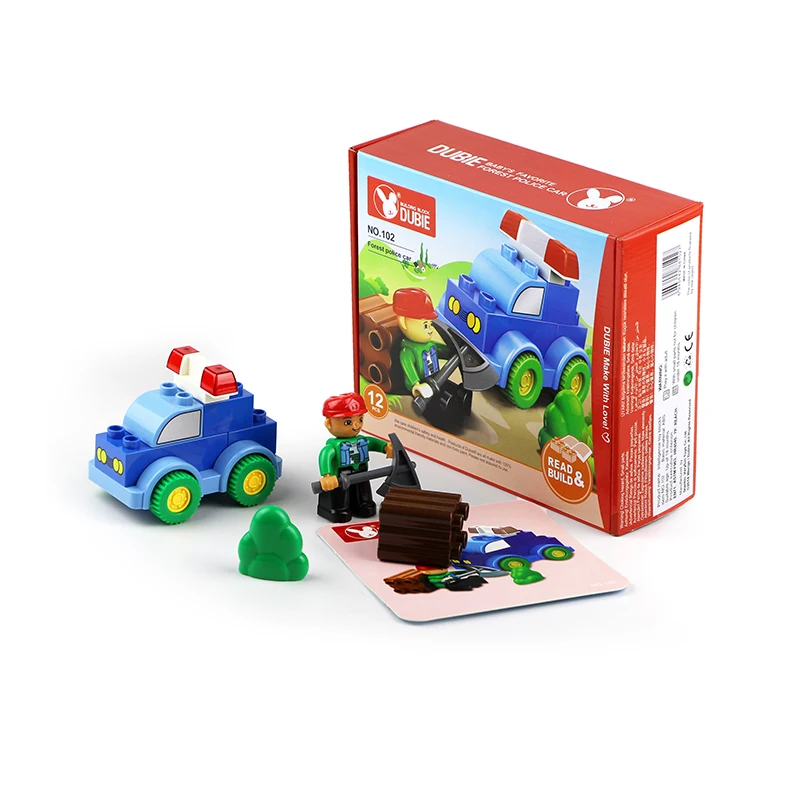 My First Creative Cars Variety of Car Story Big Size Building Blocks Bricks Baby Toy Compatible With Large particles