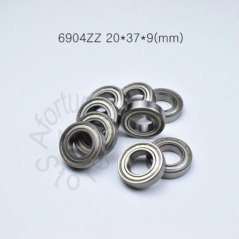 

6904ZZ 20*37*9(mm) 10pieces bearings ABEC-5 Metal sealed bearing Thin wall bearing 6904 chrome steel bearing
