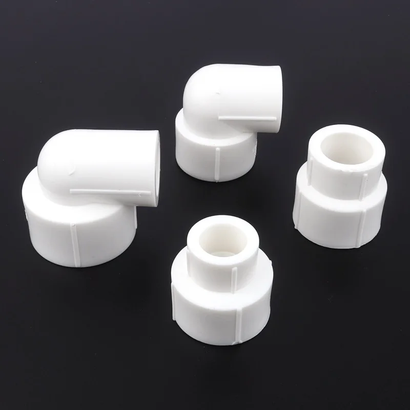 

10pcs/lot Water Pipe Connectors Garden Irrigation System Fittings Household Water Supply PPR Reducer Direct Elbow Connector