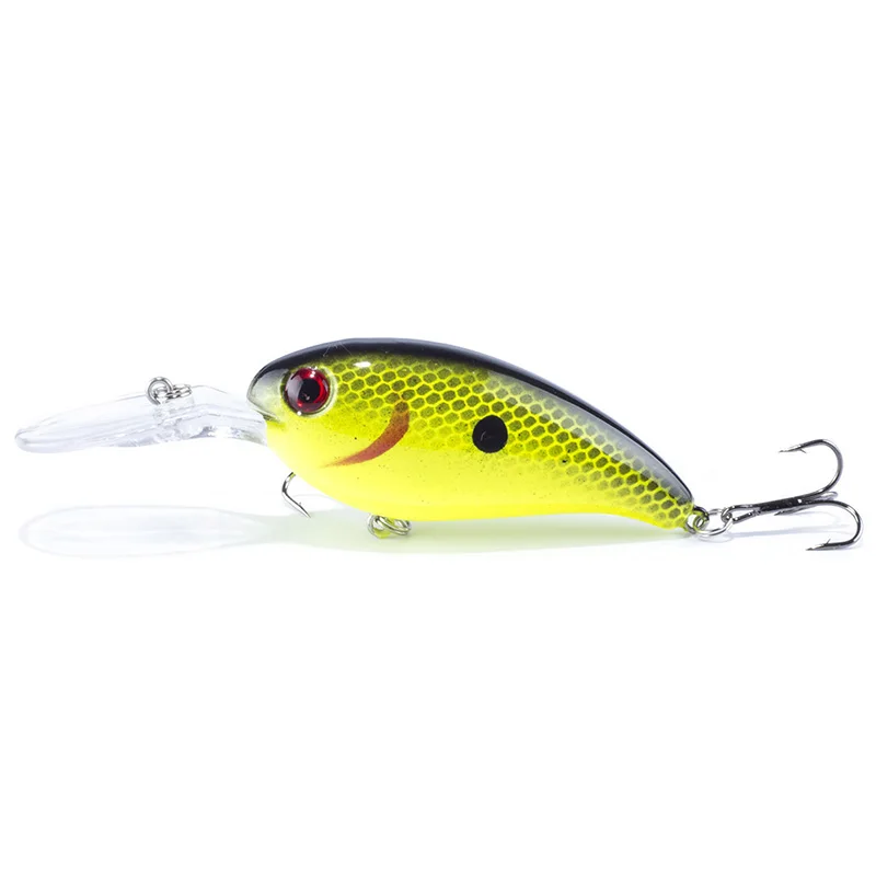 1 pz marca grandi Wobblers esche da pesca pesca a traina minnow esca artificiale carpa peche crankbait pesca