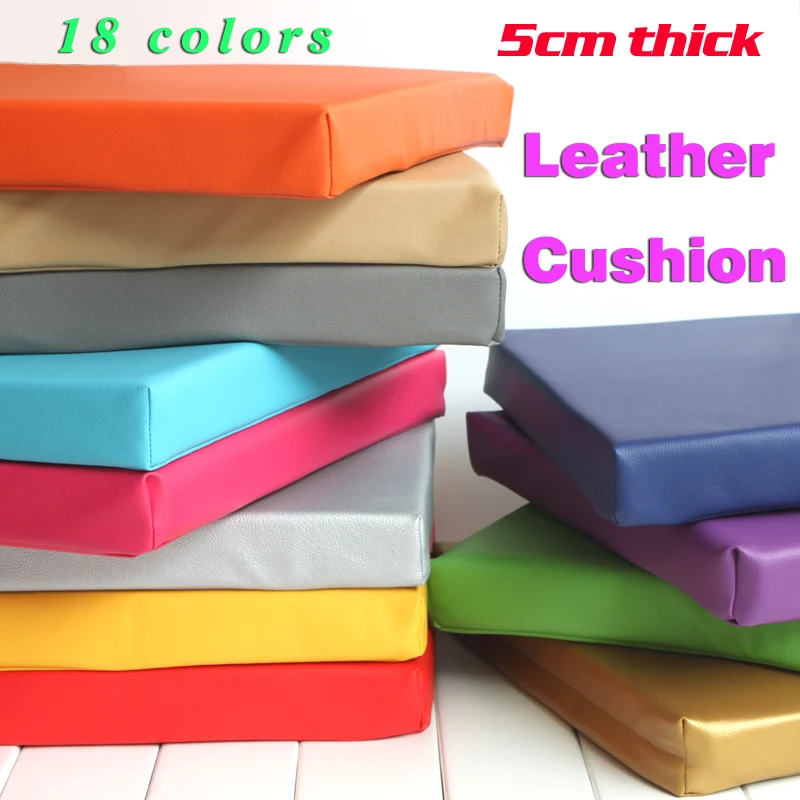 New Synthetic Leather Cushion Comfortable And Ergonomic Office Car Seat Cushion Leather Cushion Water resistant