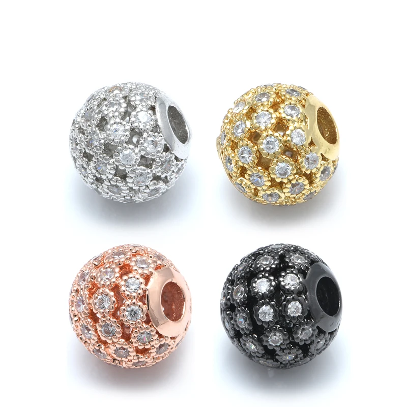 1pcs 8mm 10mm 9 Styles  Beads Jewelry Findings for Woman Man Bracelet Jewelry Making Ball Beads DIY Handmade Natural Stone Beads