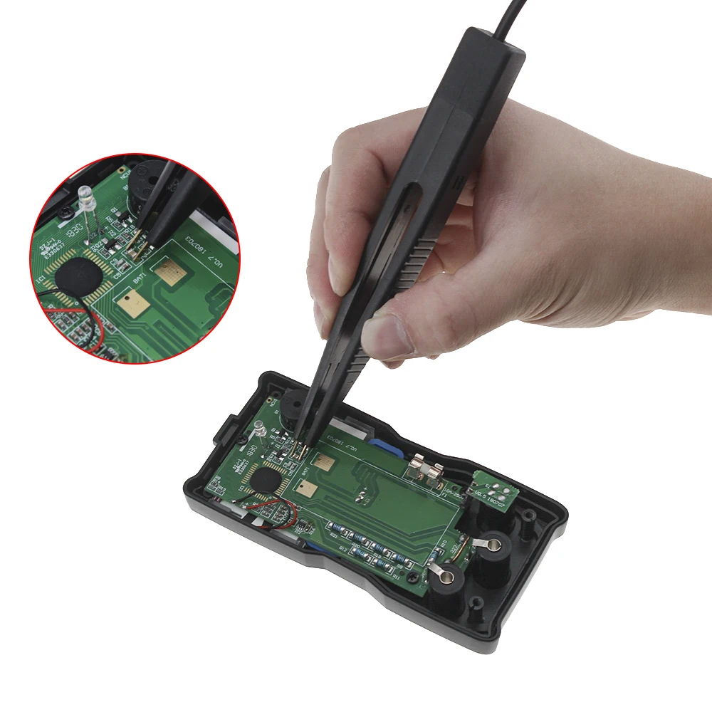 Imagem -06 - Smd Smt Chip Teste Clipe Lead Probe Multímetro Digital Medidor Pinça Capacitor Pinças de Resistência para Fluke para Vichy