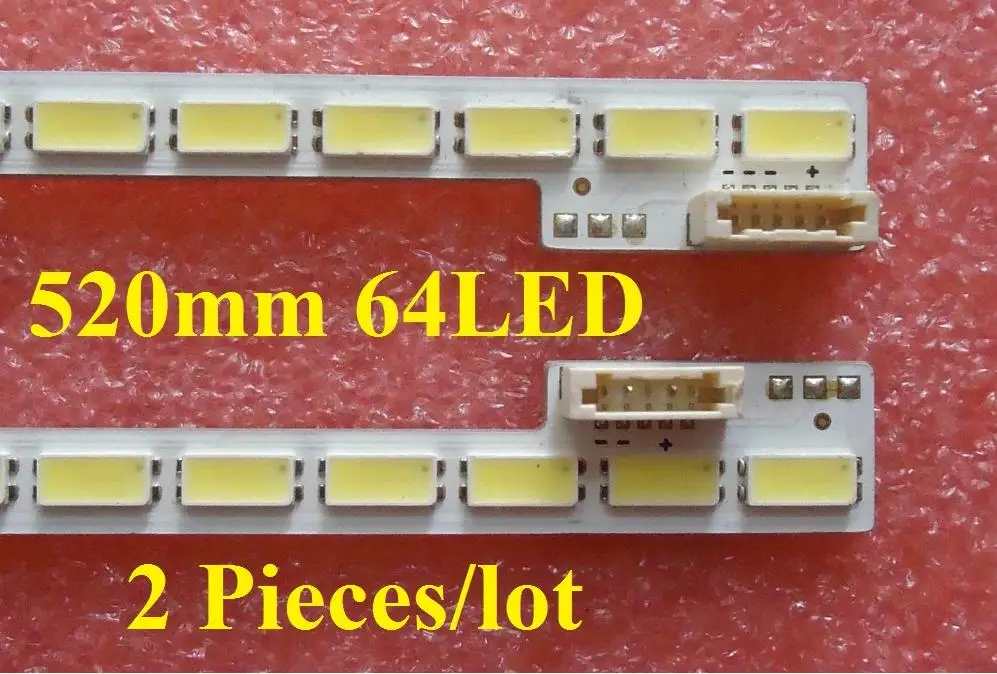 2PCS new original 64LED strip Circuits LJ64-03260A FOR LE48A720 LE48A70 LTA480HN01 3D48A9000i 52MM