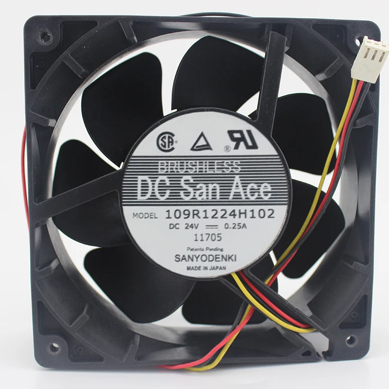 12CM Cooling Fan SANACE120 109R1224H102 12038 24V 0.25A