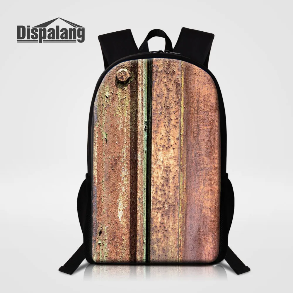 

Dispalang Rust Print Lightweight Backpack Kids School Bags For Boys Teenagers Student Schoolbag Children Book Bag Mochila