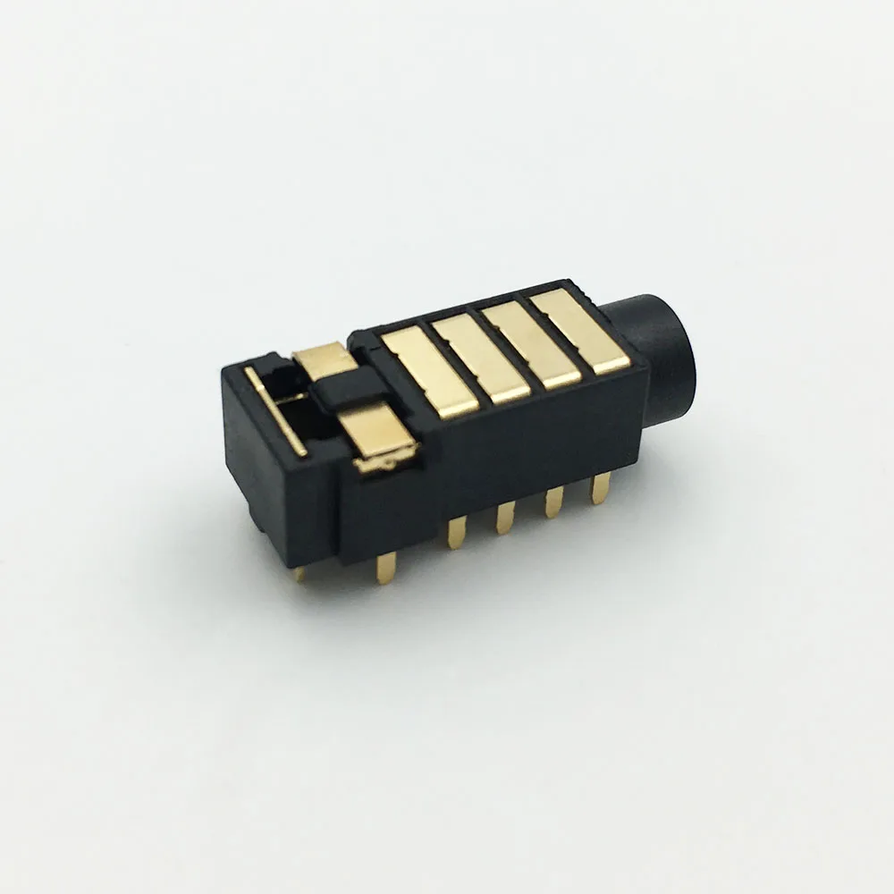 1Pcs 4.4mm Female Balanced Socket 4.4 5Pole Headphone Earphone