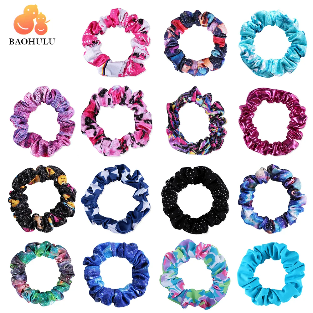 BAOHULU Cross Solid Color Hair Bands Girls Print Flower Headbands Fashion Turban Make Up Hair Accessories