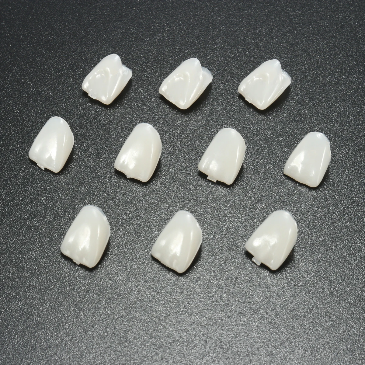 120pcs Dental Material Teeth Mixed Temporary Crown 70pcs Anteriors Front Tooth 50pcs Molar Posterior Veneers Teeth Dentist Tool