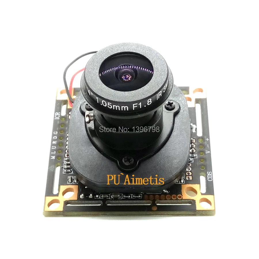 Mini HD 360 Degree Fisheye Panoramic Analog High Definition Surveillance Camera Module Security indoor IR night vision