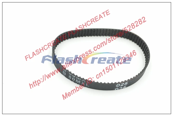 

10pcs B80 MXL Timing Belt Teeth 80 Width 6.35mm Length 162.56mm B80MXL Rubber Closed-Loop Synchronous Belt Fit MXL Pulley