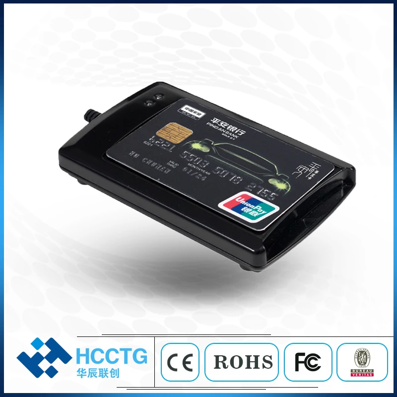 

SC/PC CCID Compliance ISO 7816 And ISO 14443 Smart Card Reader SAM Slot ACR1281U-C1