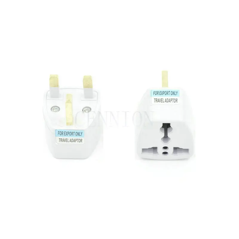 New US CN To EU UK AU DE KR 2 Pin 3 Pins Iron Type AC Power Plug Travel Adapter Convertor