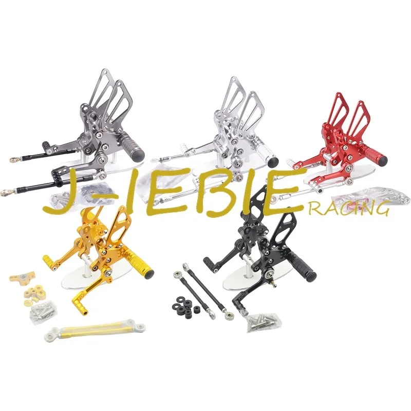 CNC Racing Rearset Adjustable Rear Sets Foot pegs Fit For Ducati 848 1098 1198 R/S R S